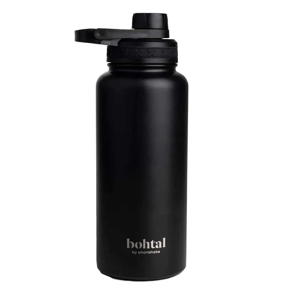Φωτογραφία προϊόντος: GR Smartshake Bohtal Insulated Sports Bottle Black 960ml έως 12 άτοκες δόσεις ή 24 δόσεις
