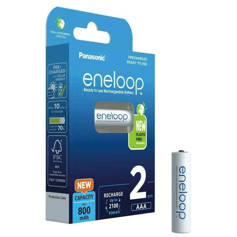 Φωτογραφία προϊόντος: GR Battery Panasonic Eneloop AAA 2x έως 12 άτοκες δόσεις ή 24 δόσεις