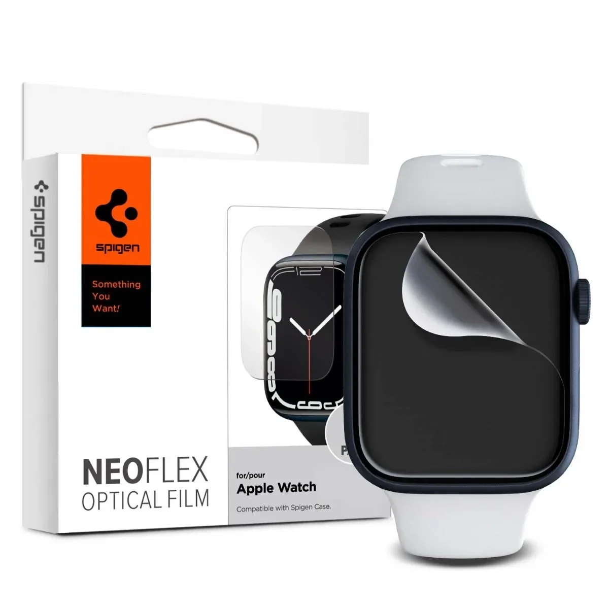 Φωτογραφία προϊόντος: GR Spigen Neo Flex Optical Film For Apple Watch (45/44mm) 3 Pack έως 12 άτοκες δόσεις ή 24 δόσεις