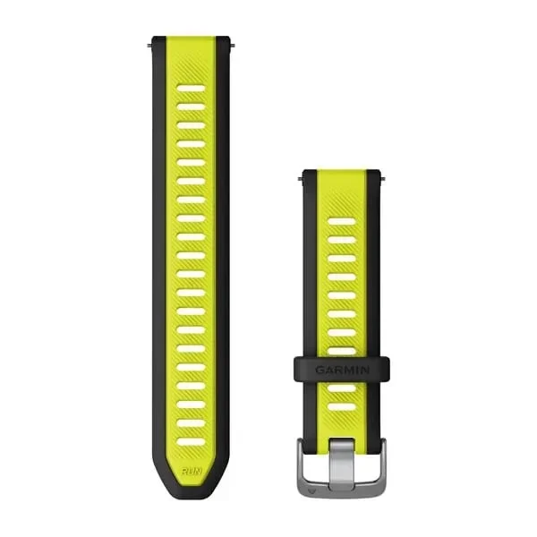 Φωτογραφία προϊόντος: GR Garmin Quick Release 20 Band Black & Amp Yellow έως 12 άτοκες δόσεις ή 24 δόσεις