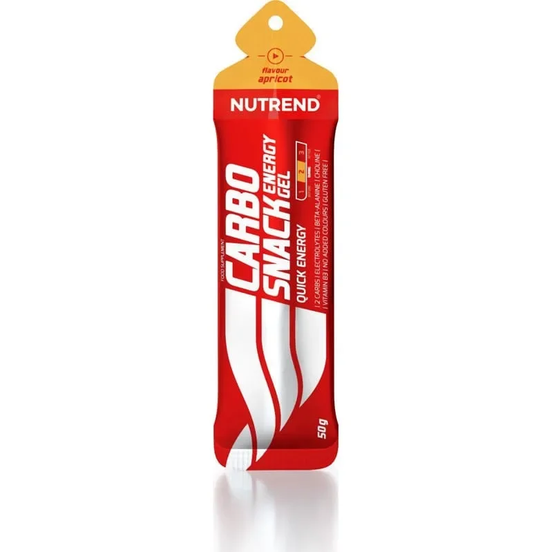 Φωτογραφία προϊόντος: GR Nutrend Carbo Snack Energy Gel 50g Apricot έως 12 άτοκες δόσεις ή 24 δόσεις