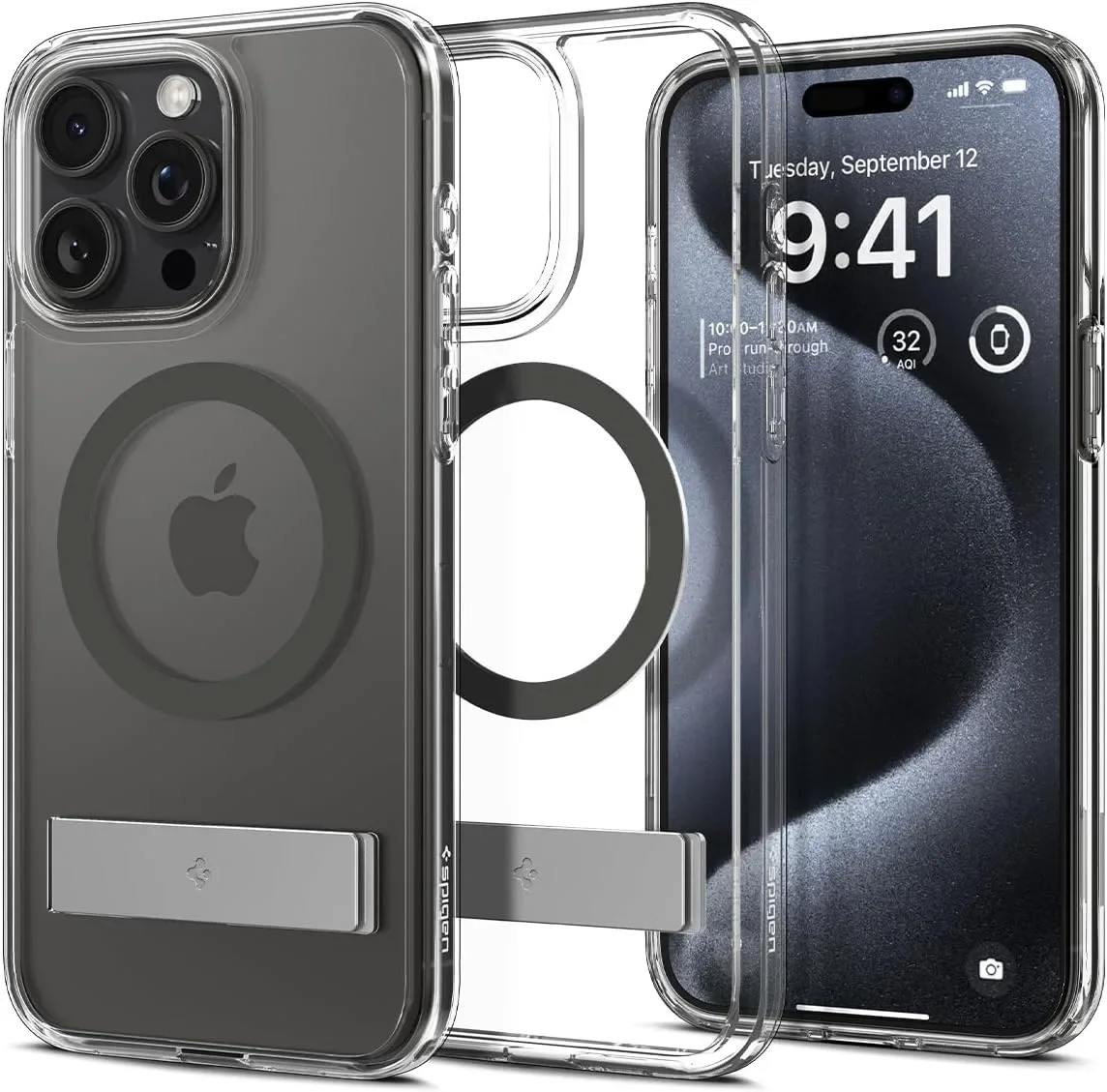 Φωτογραφία προϊόντος: Spigen Ultra Hybrid S MagSafe Graphite for iPhone 15 Pro έως 12 άτοκες δόσεις ή 24 δόσεις