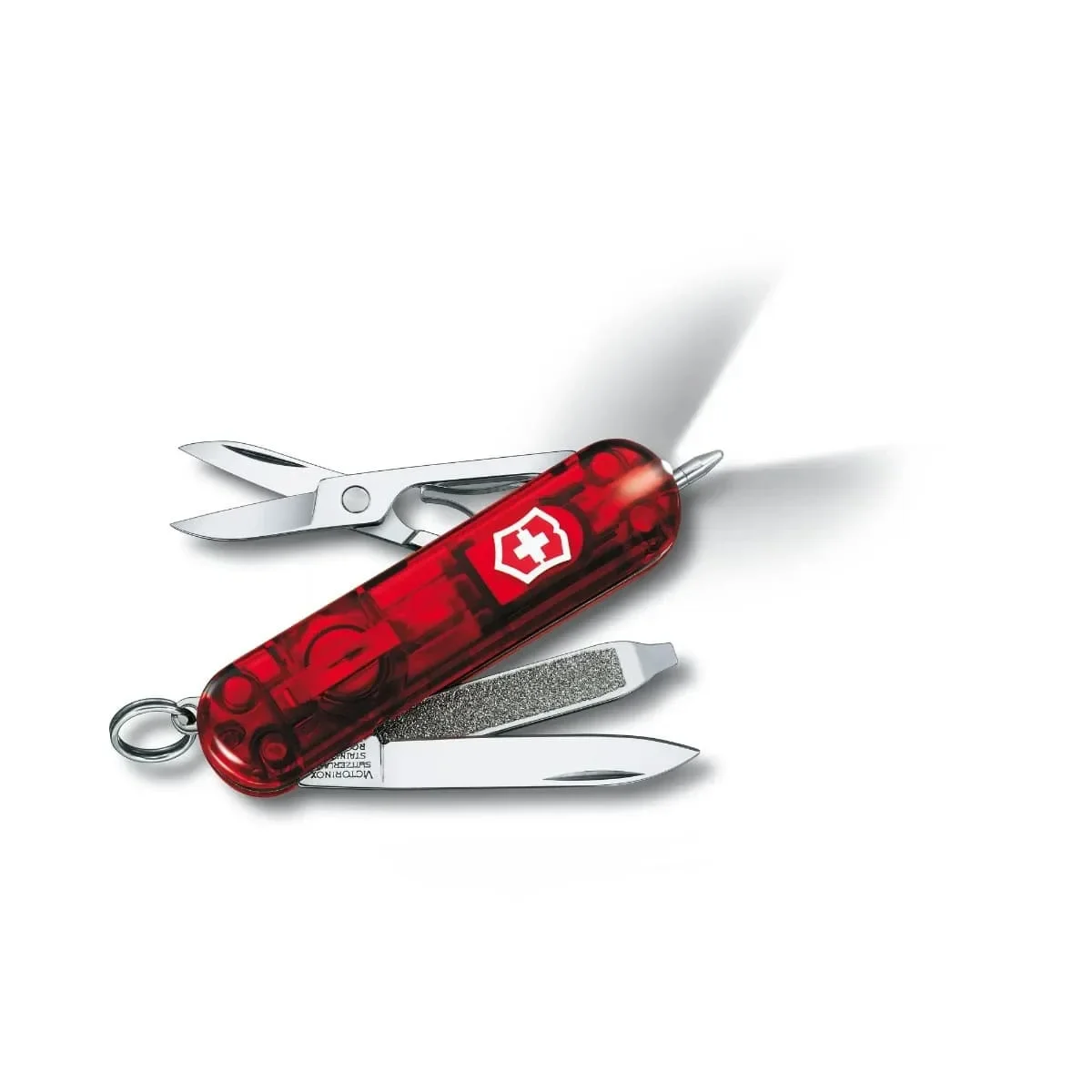 Φωτογραφία προϊόντος: GR Victorinox Sign.Lite Red Trans έως 12 άτοκες δόσεις ή 24 δόσεις