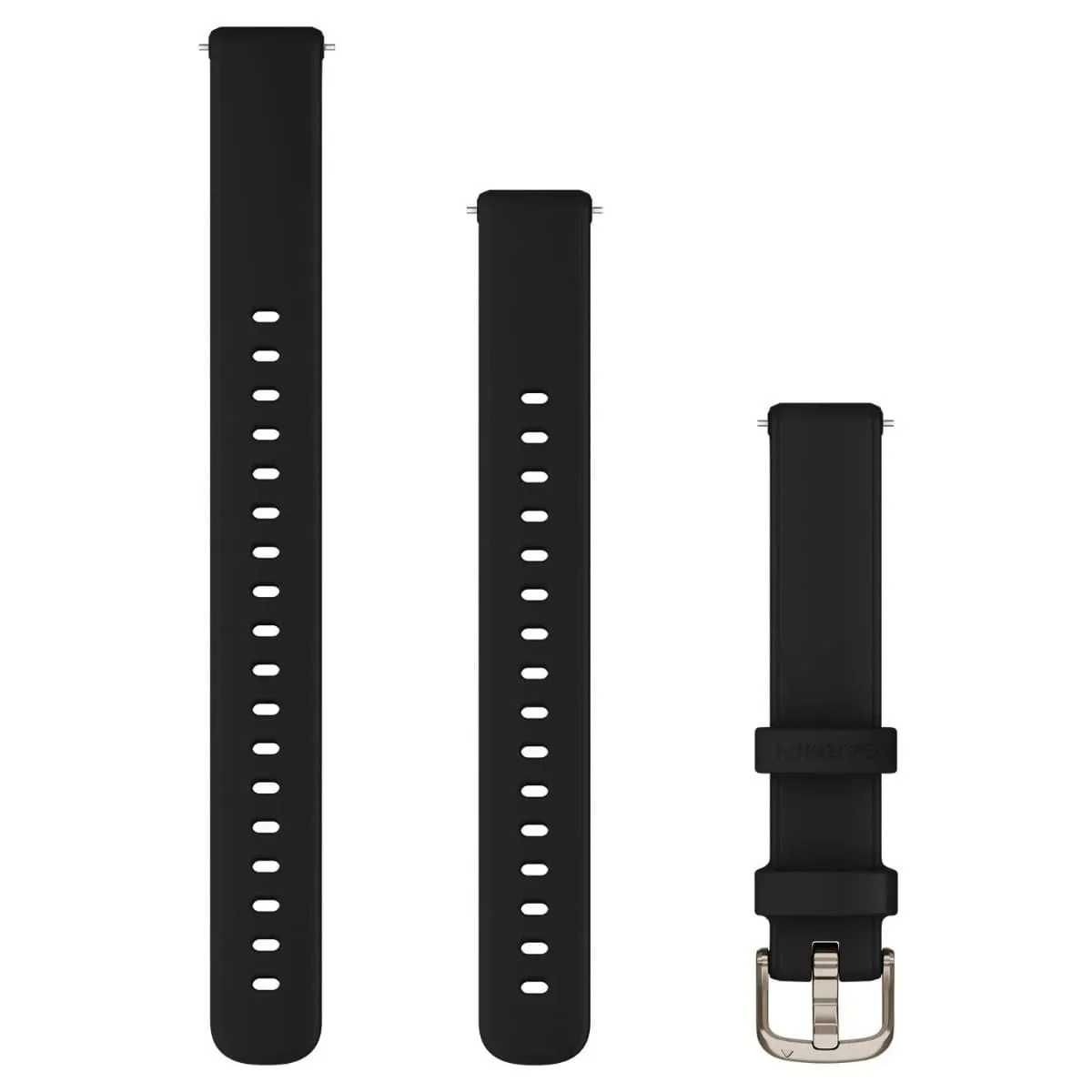 Φωτογραφία προϊόντος: GR Garmin Band for Lily 2 Black with Cream Gold (3pcs) έως 12 άτοκες δόσεις ή 24 δόσεις