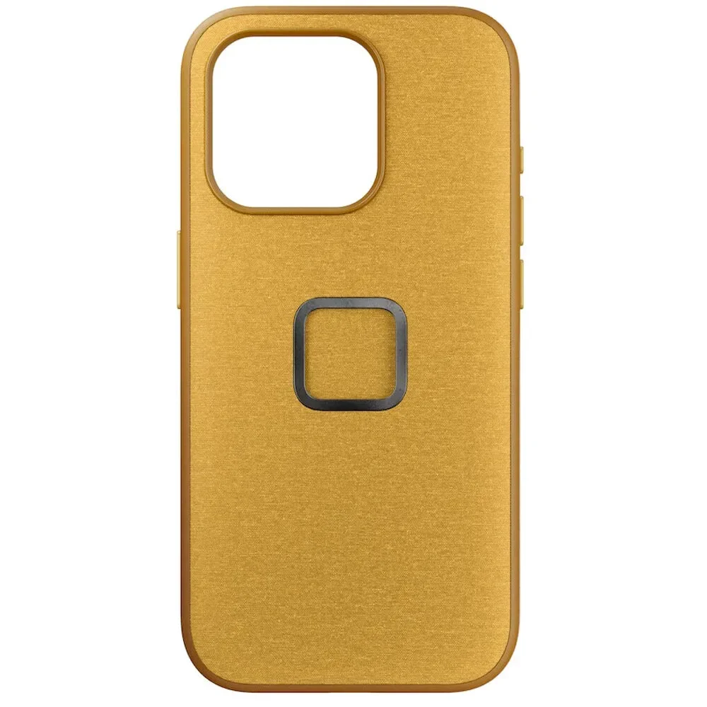 Φωτογραφία προϊόντος: GR Peak Design Everyday Fabric Case V2 for iPhone 15 Pro Sun έως 12 άτοκες δόσεις ή 24 δόσεις
