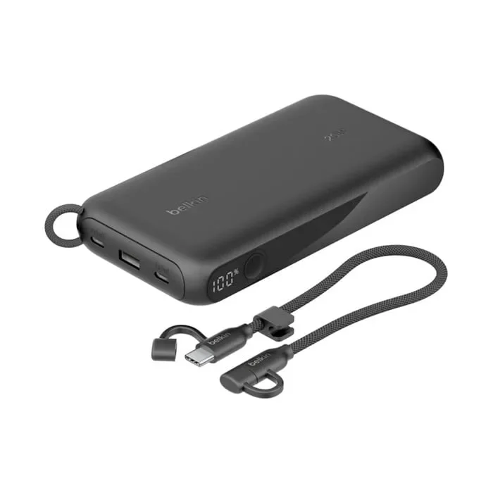Φωτογραφία προϊόντος: GR Belkin BoostCharge Power Bank 20K with Display Black έως 12 άτοκες δόσεις ή 24 δόσεις