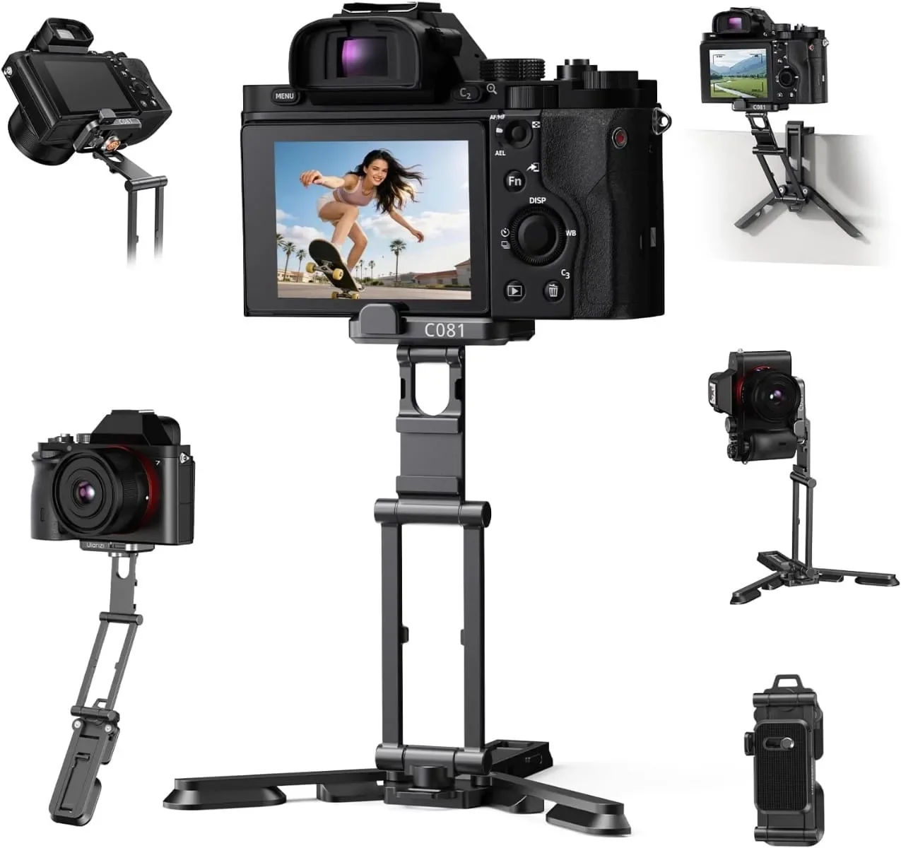 Φωτογραφία προϊόντος: GR Ulanzi CO81 Versatile Camera Stand έως 12 άτοκες δόσεις ή 24 δόσεις