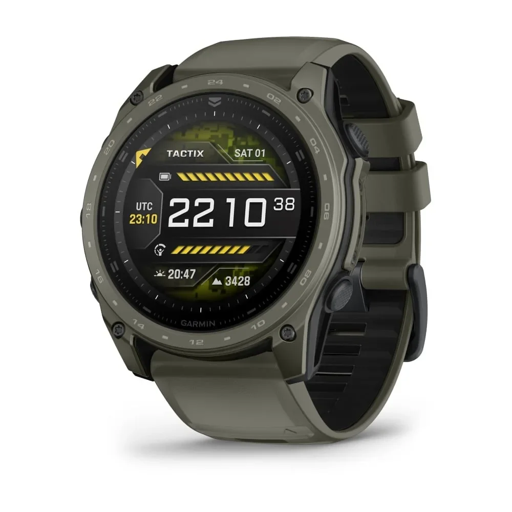 Φωτογραφία προϊόντος: GR Garmin tactix 8 AMOLED 51 mm Cerakote Coating Olive έως 12 άτοκες δόσεις ή 24 δόσεις