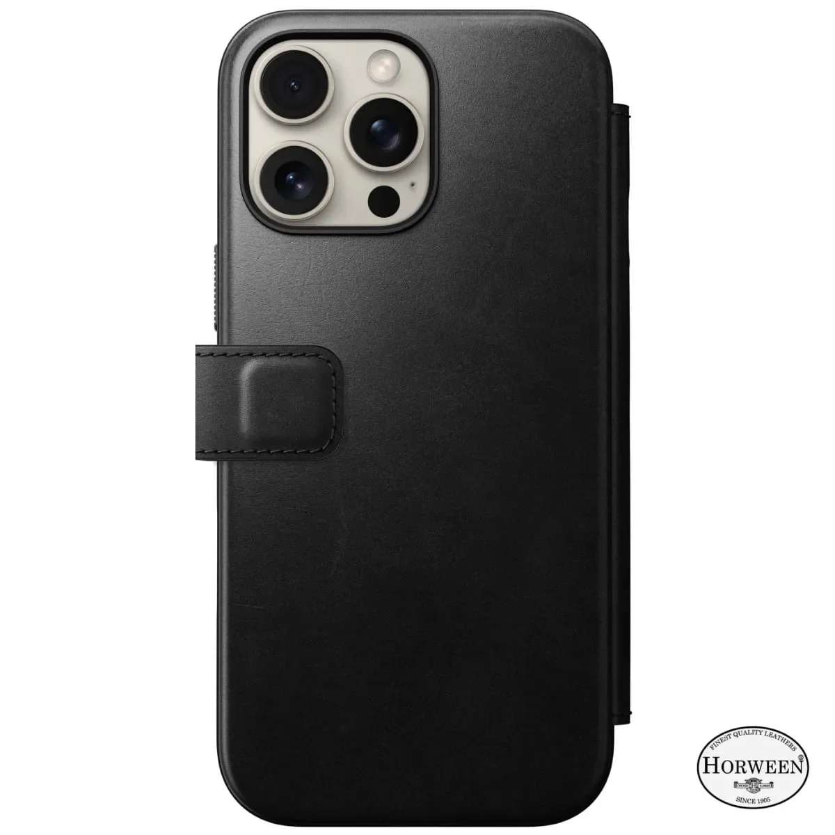 Φωτογραφία προϊόντος: GR Nomad Modern Leather Folio Black for iPhone 16 Pro Max έως 12 άτοκες δόσεις ή 24 δόσεις