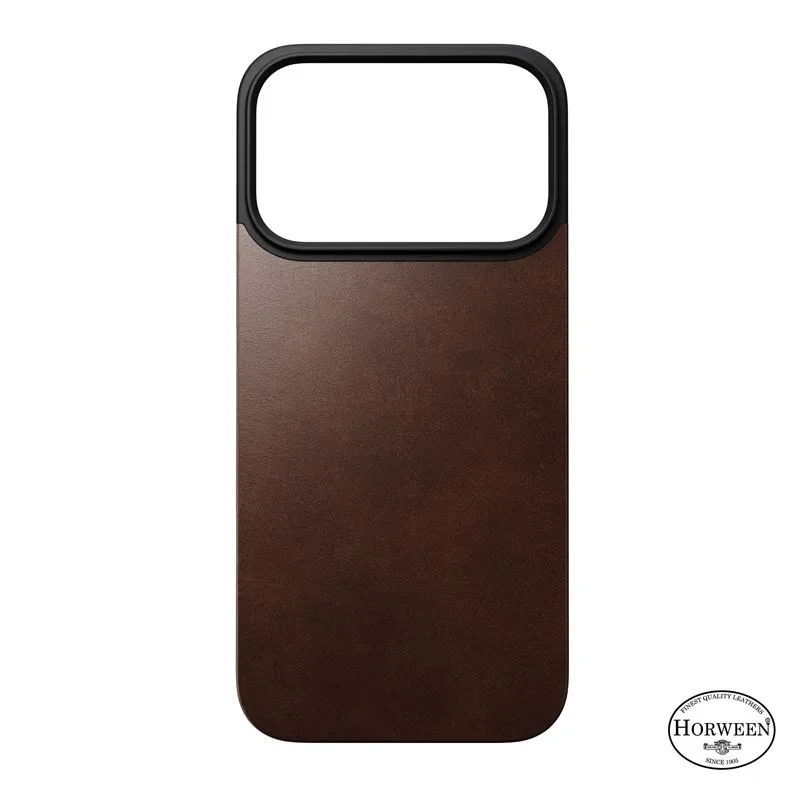 Φωτογραφία προϊόντος: GR Nomad Magnetic Horween Leather Back Magsafe for iPhone 17 Pro Rustic Brown έως 12 άτοκες δόσεις ή 24 δόσεις