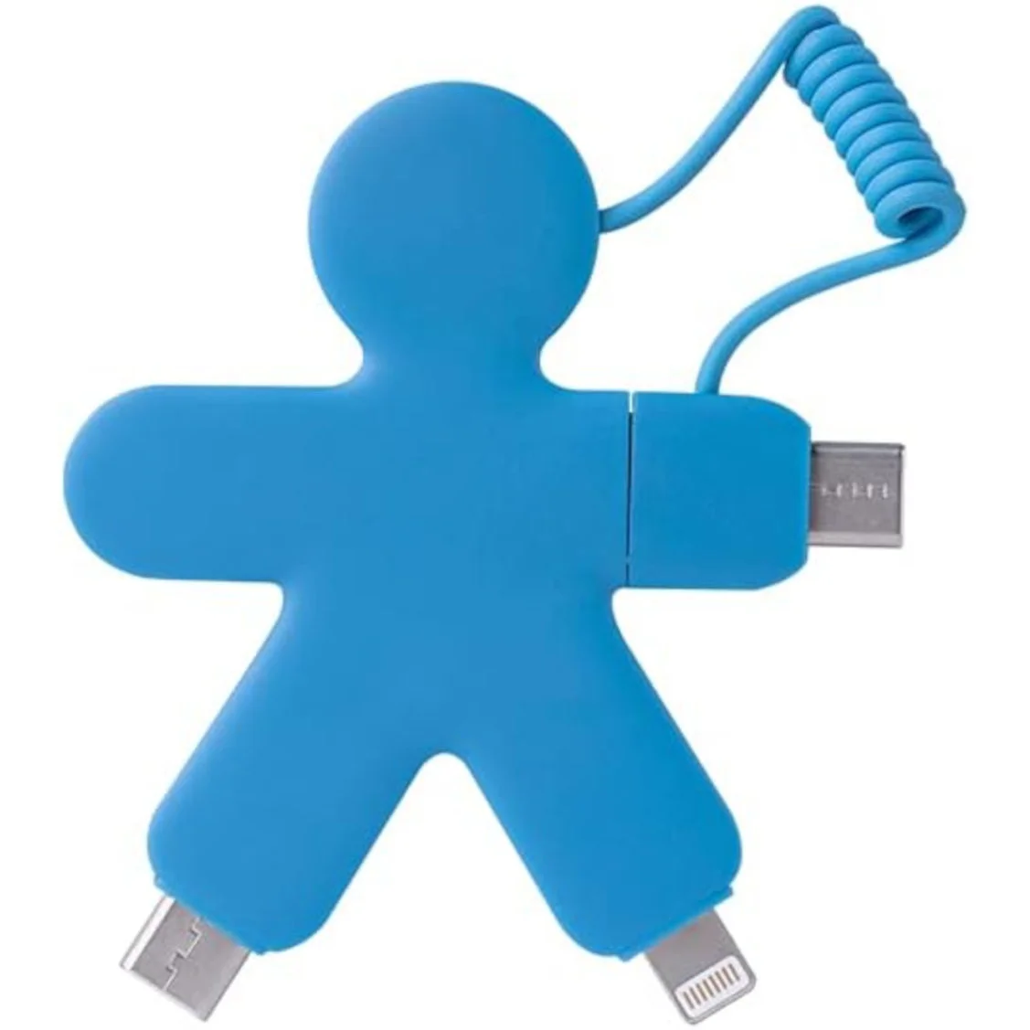 Φωτογραφία προϊόντος: XOOPAR BUDDY ECO FRIENDLY MULTI USB CABLE BLUE