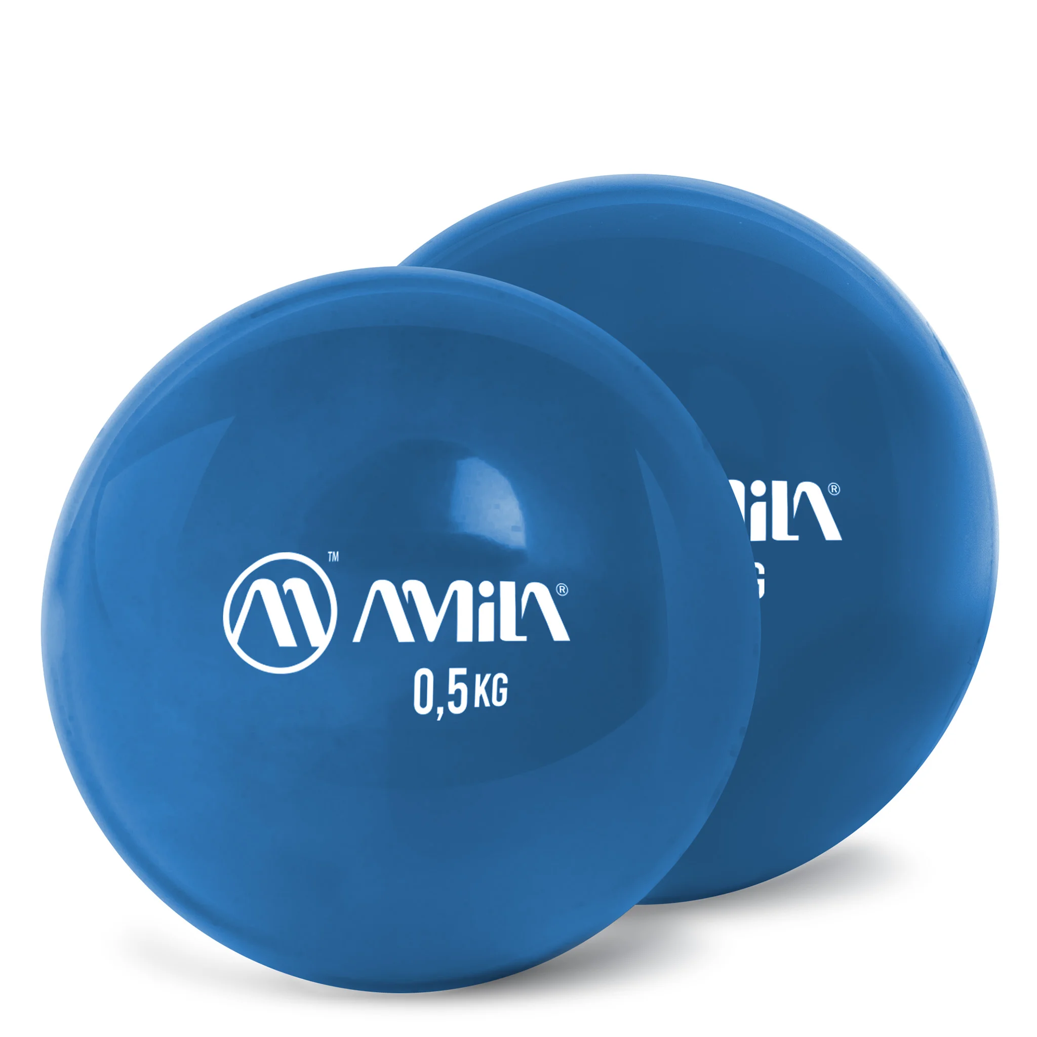Φωτογραφία προϊόντος: AMILA Palm Ball Two-Pack 0,5Kg Μπλε AMILA 96716