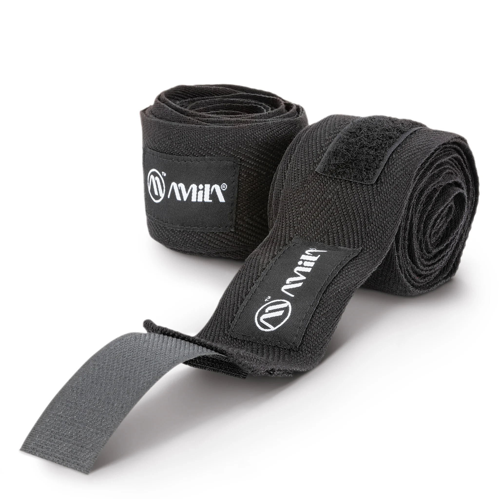 Φωτογραφία προϊόντος: Μπαντάζ Πυγμαχίας AMILA HandWrap 4,5m Μαύρο AMILA 32003