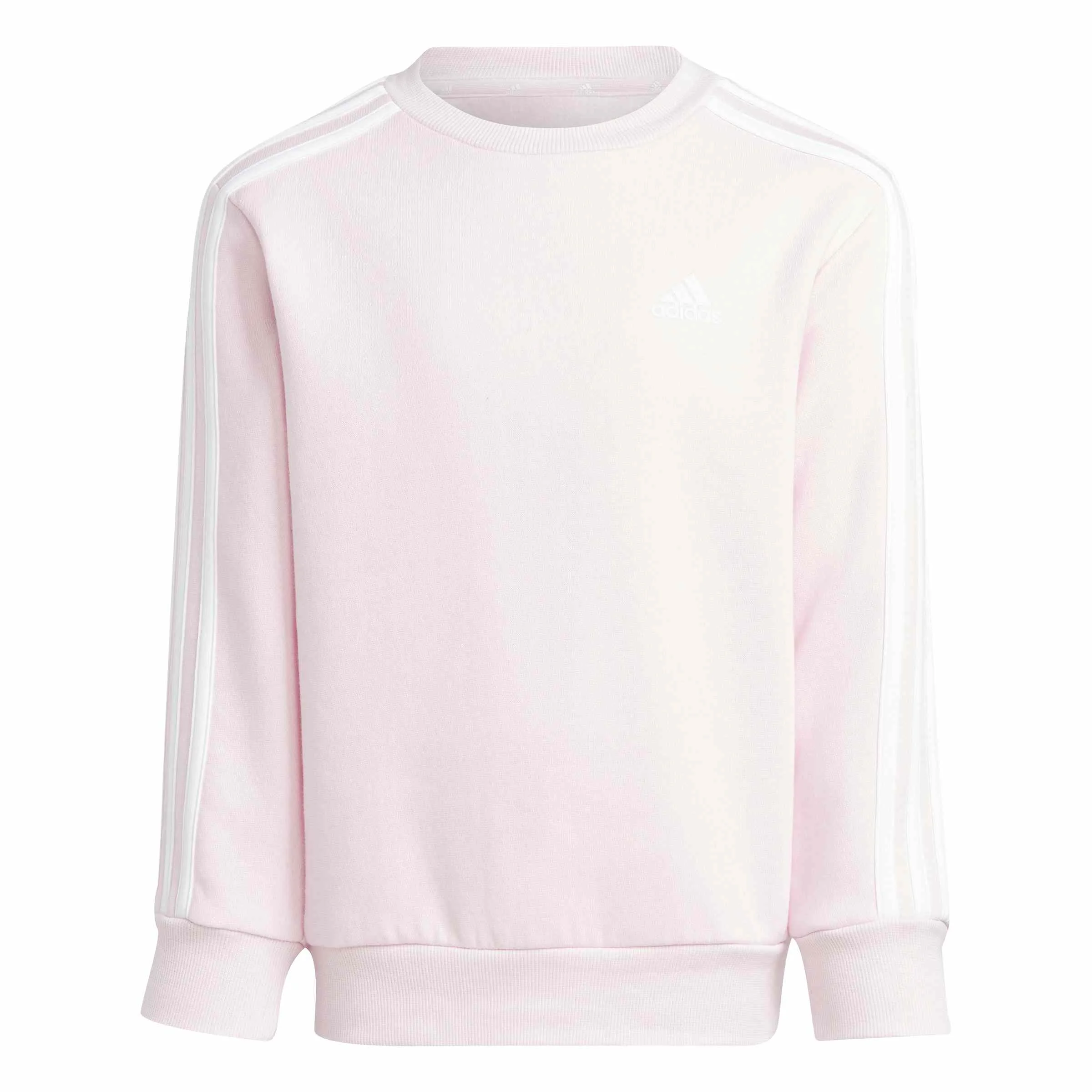 Φωτογραφία προϊόντος: Adidas Essentials 3-Stripes Crewneck Sweatshirt IJ6351 Ροζ