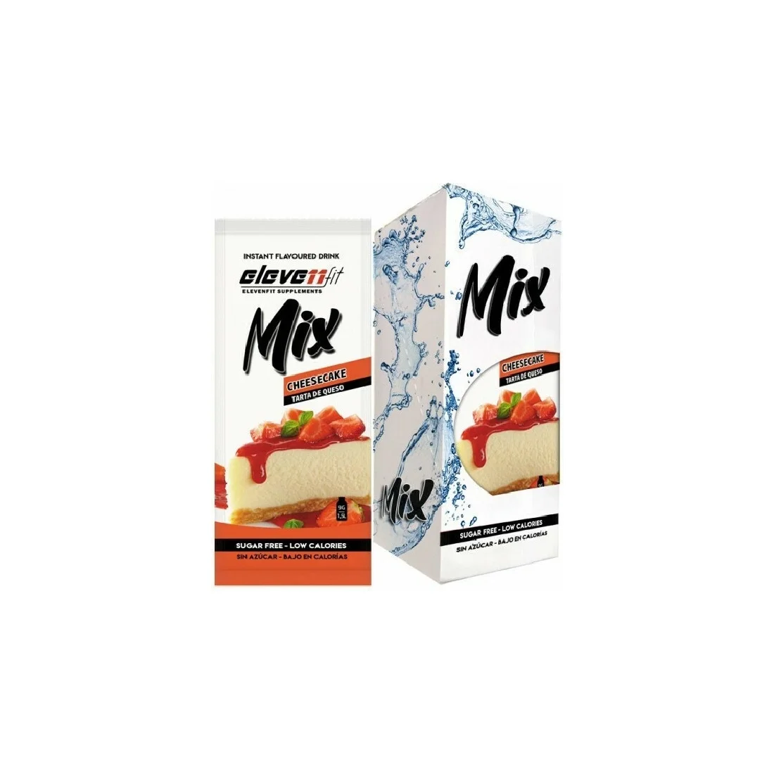 Φωτογραφία προϊόντος: Ρόφημα Cheesecake Mix σε σκόνη • ElevenFit • 12 x 9γρ