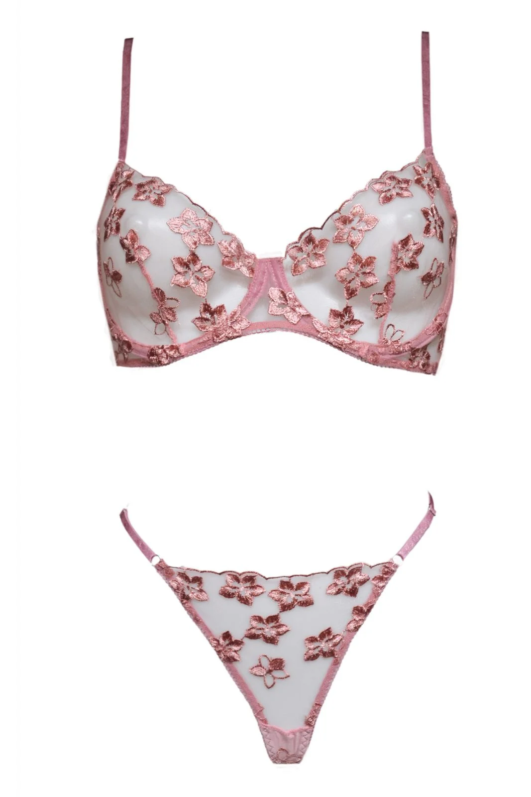 Φωτογραφία προϊόντος: COOL NAOMI SET ΣΟΥΤΙΕΝ+STRING ΔΑΝΤΕΛΩΤΑ ΕΣΩΡΟΥΧΑ - ΡΟΖ