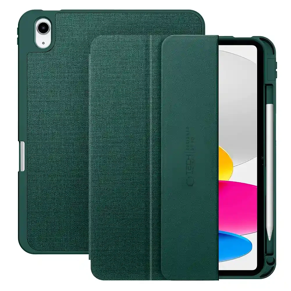 Φωτογραφία προϊόντος: Tech-Protect Θήκη SmartCase Pen Canvas Apple iPad 10.9” 10 / 2022 / 11” 11 / 2025 Moss Green