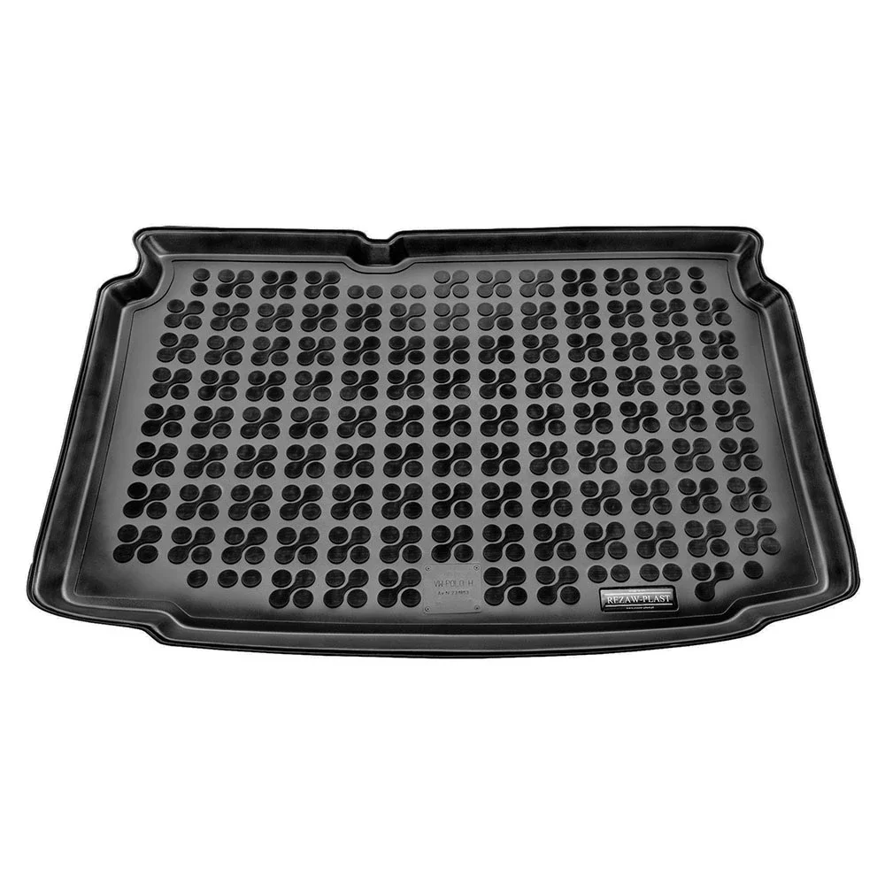 Φωτογραφία προϊόντος: VW Polo (2009-2017) Hatchback, bottom floor πατάκι πορτ μπαγκάζ λαστιχένιο μαύρο σκαφάκι Rezaw Plast - 1τμχ