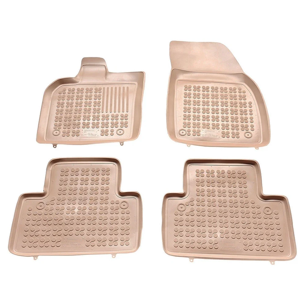 Φωτογραφία προϊόντος: Volvo S40 / V50 / C30 (2004-2012) λαστιχένια μπεζ πατάκια σκαφάκια Rezaw Plast - 4τμχ