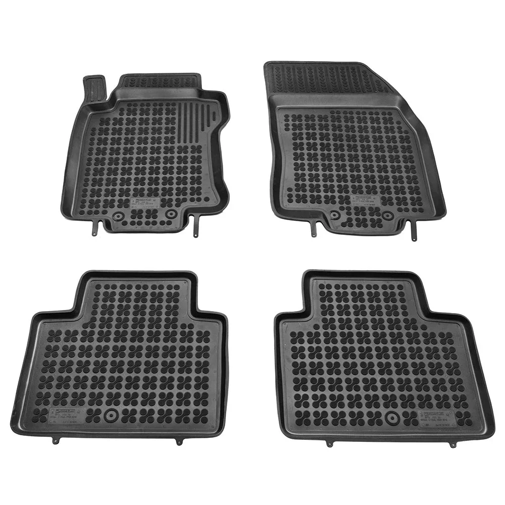 Φωτογραφία προϊόντος: Nissan X-Trail (2013-2021) / Renault Koleos (2016+) λαστιχένια μαύρα πατάκια σκαφάκια Rezaw Plast - 4τμχ