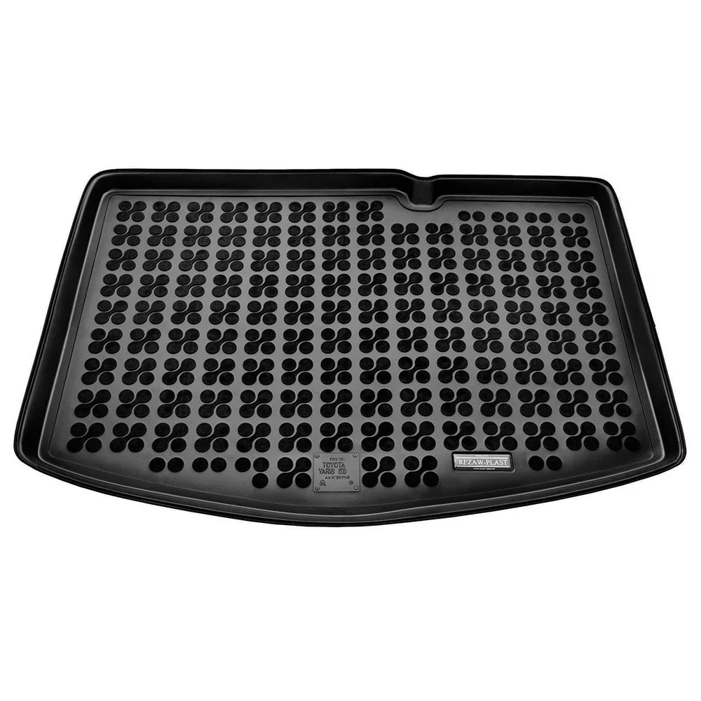 Φωτογραφία προϊόντος: Toyota Yaris (2011-2020) / Yaris Hybrid pre-facelift (2012-2014) 5D bottom floor με μικρή ρεζέρβα πατάκι πορτ μπαγκάζ λαστιχένιο μαύρο σκαφάκι Rezaw Plast - 1τμχ