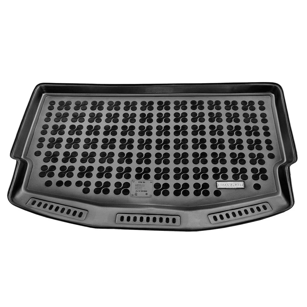 Φωτογραφία προϊόντος: Πατάκι πορτ μπαγκάζ λαστιχένιο μαύρο σκαφάκι Rezaw Plast για Nissan Note (2013-2019) upper floor - 1τμχ