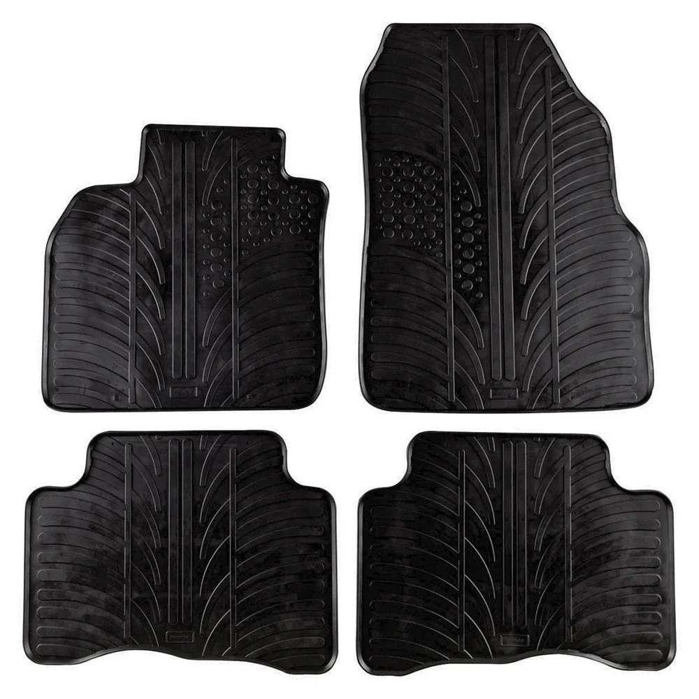 Φωτογραφία προϊόντος: Renault Scenic 2003-2009 λαστιχένια μαύρα πατάκια Gledring 0043 - 4τμχ