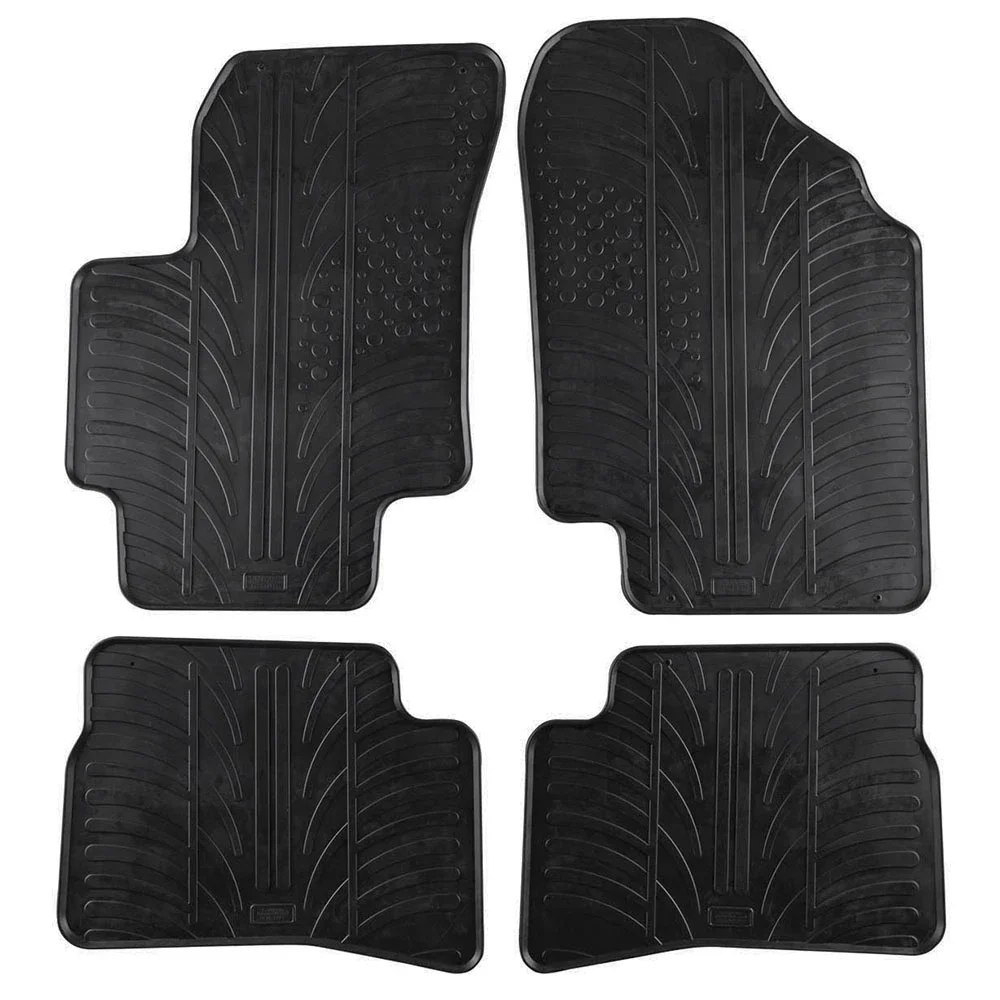 Φωτογραφία προϊόντος: Hyundai Accent 2005-2010 / Kia Rio 2005-2010 λαστιχένια μαύρα πατάκια Gledring 0191 - 4τμχ