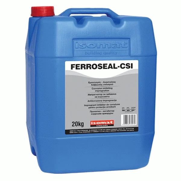 Φωτογραφία προϊόντος: Isomat FERROSEAL-CSI 20kg Εμποτισμός – Αναστολέας Διάβρωσης Οπλισμού