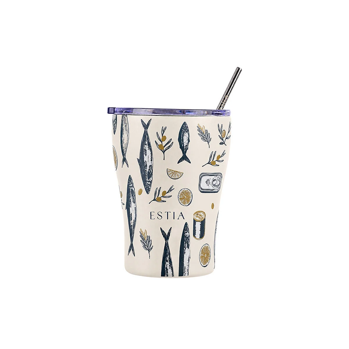 Φωτογραφία προϊόντος: ESTIA ΘΕΡΜΟΣ COFFEE MUG SAVE THE AEGEAN 350ml SALT LIFE