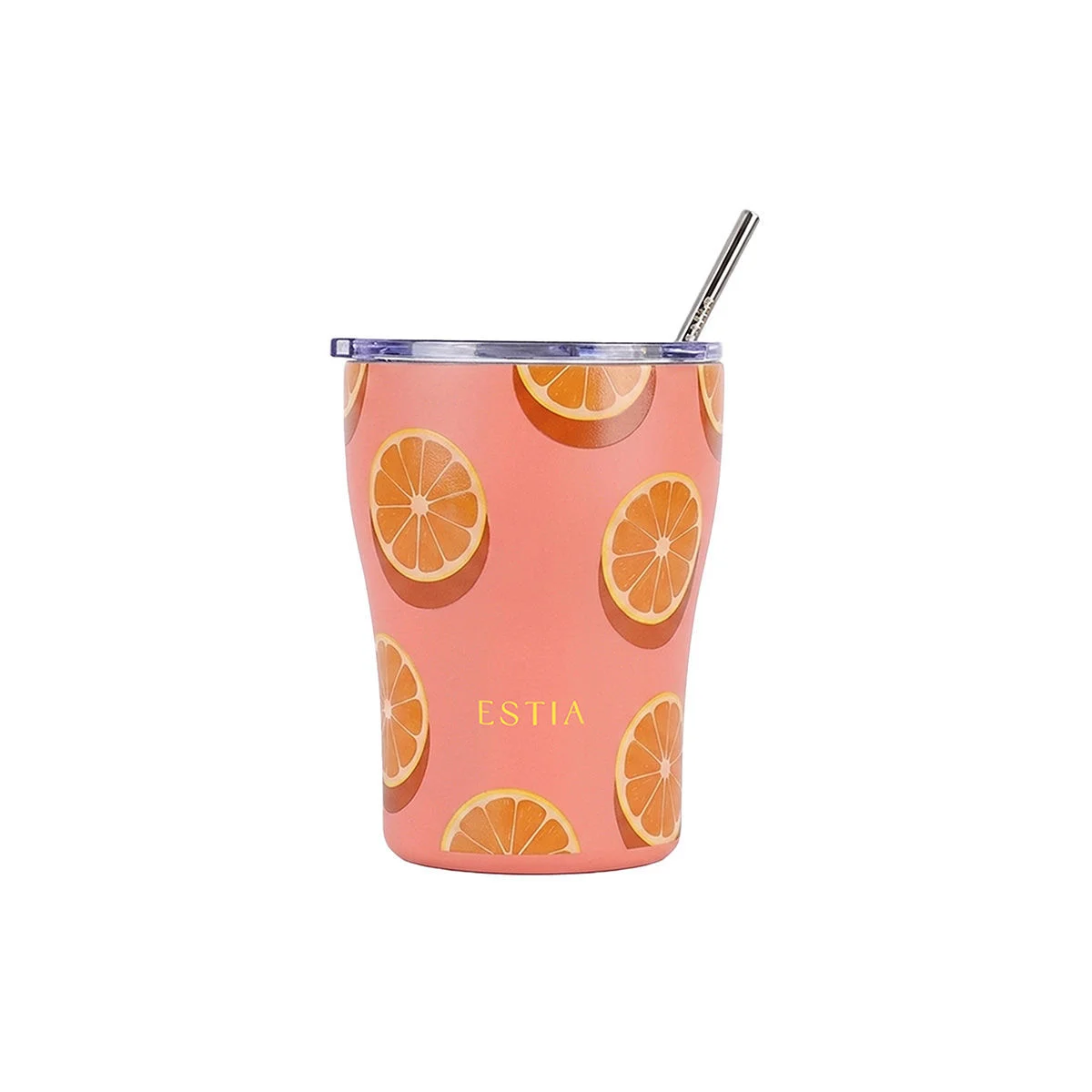 Φωτογραφία προϊόντος: ESTIA ΘΕΡΜΟΣ COFFEE MUG SAVE THE AEGEAN 350ml ORANGE POP