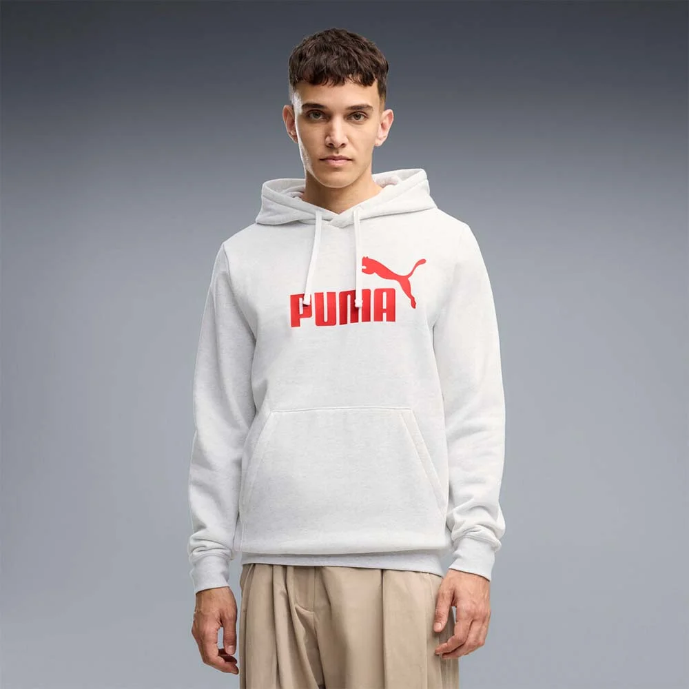 Φωτογραφία προϊόντος: Puma Men's Essentials No1 Logo Fleece Hoodie Άσπρο - Κόκκινο 682571-05 (Puma)