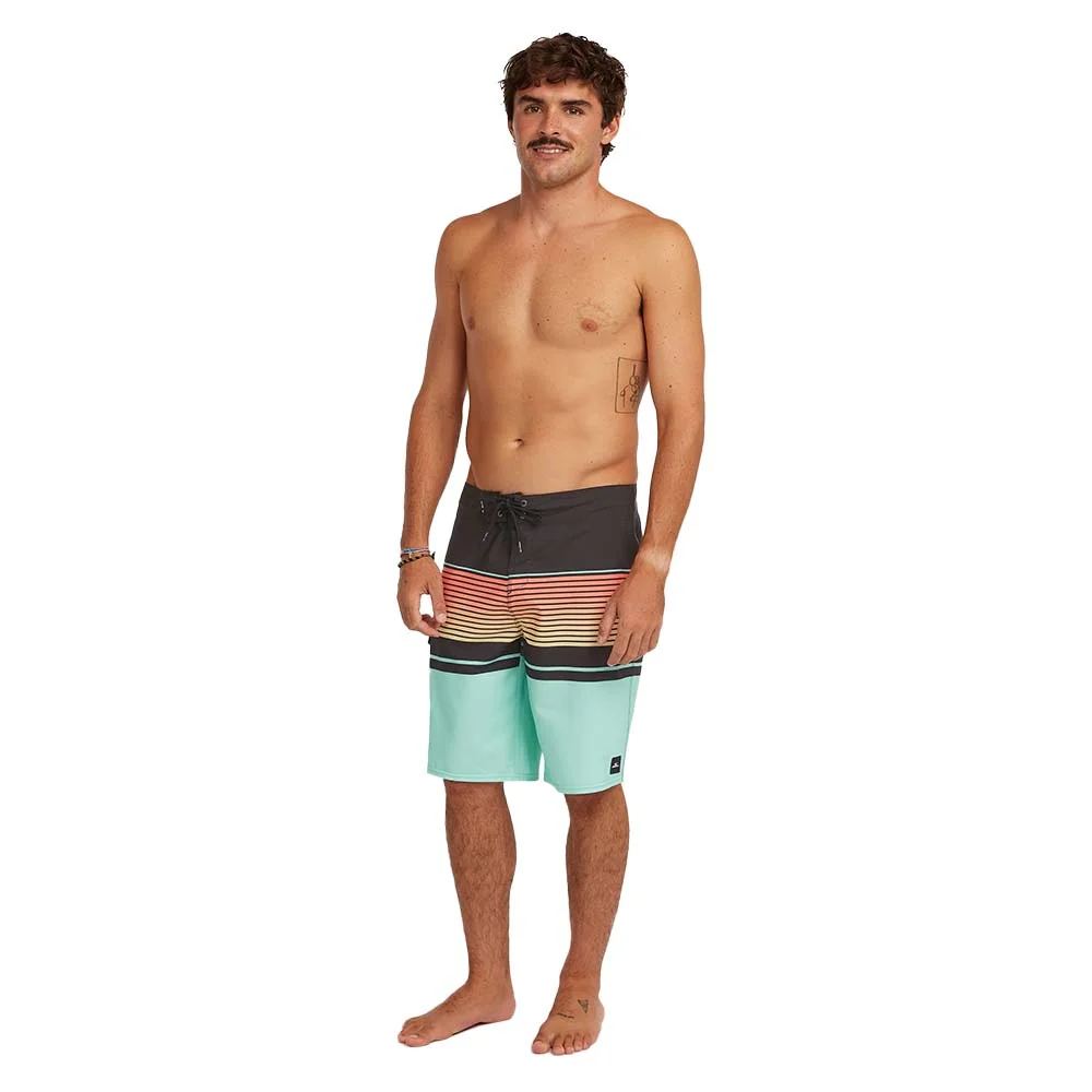 Φωτογραφία προϊόντος: O'neill Men's Lennox Stripe 21inch Swim Shorts Μαύρο - Πράσινο 2800238-25064 (O'neill)