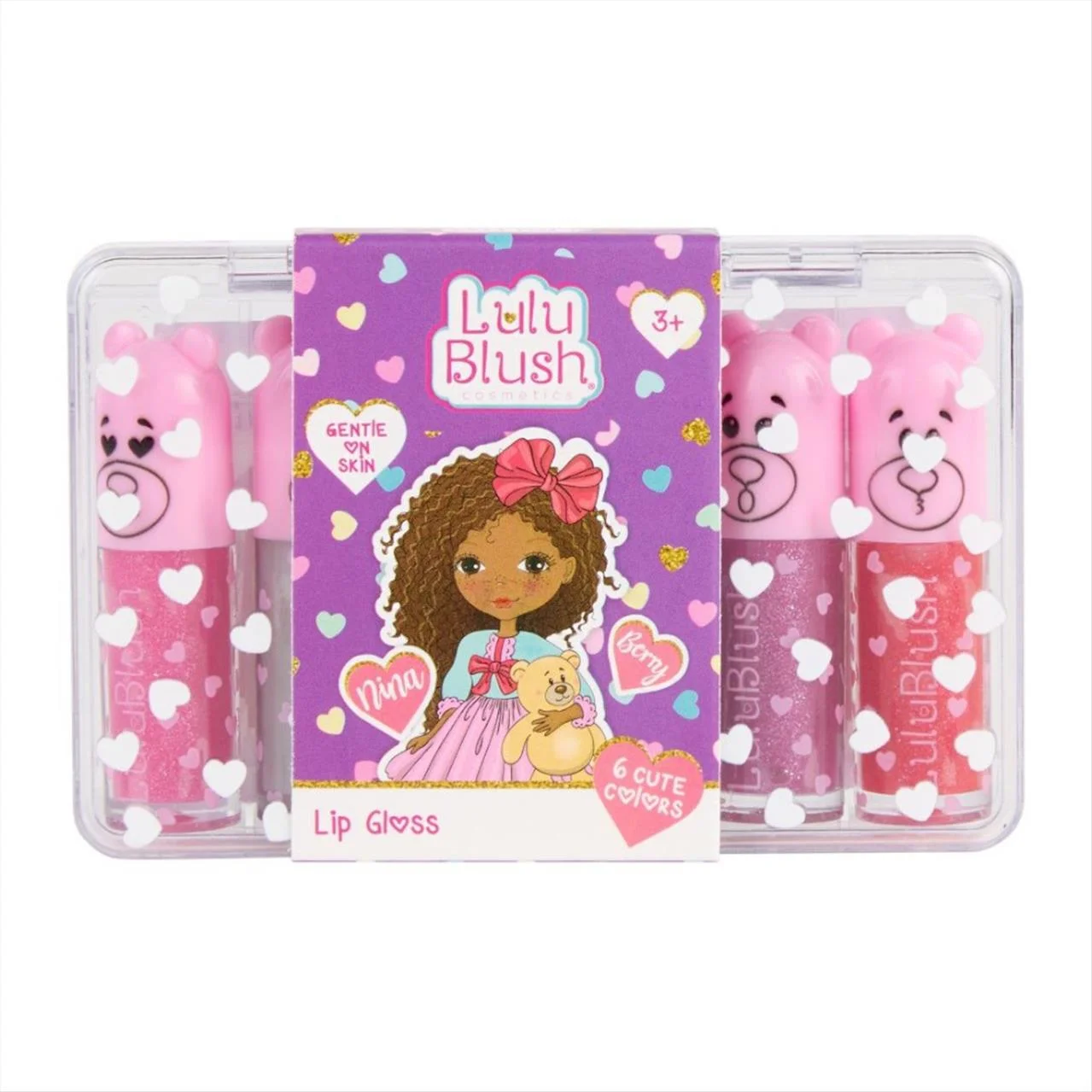 Φωτογραφία προϊόντος: OEM Lulu Blush Σέτ Lip Gloss 6τμχ Βάση Νερού - 849003