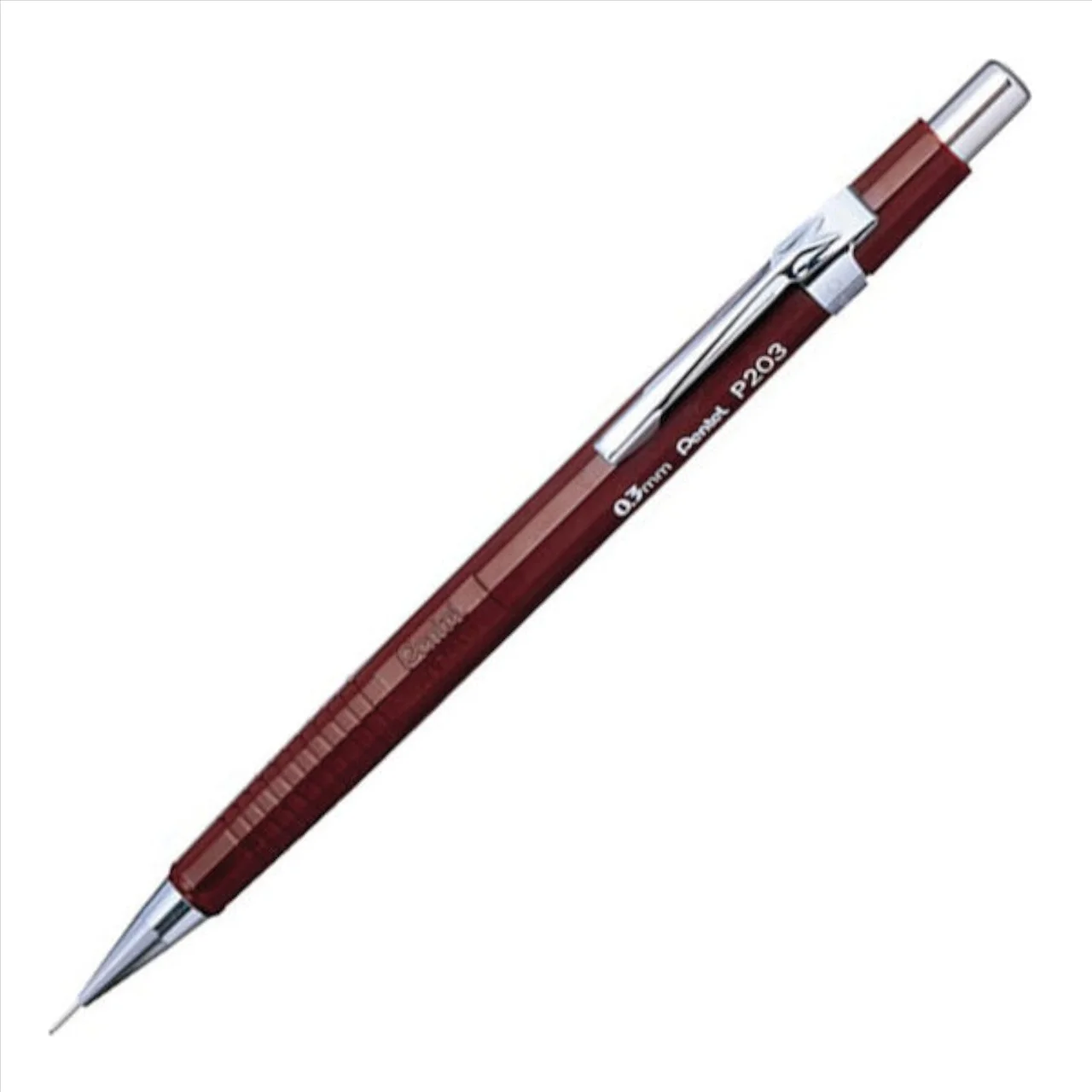 Φωτογραφία προϊόντος: Pentel P203 Μηχανικό Μολύβι Σχεδίου 0.3mm 1τμχ Καφέ - PHMHX-P203Ω12