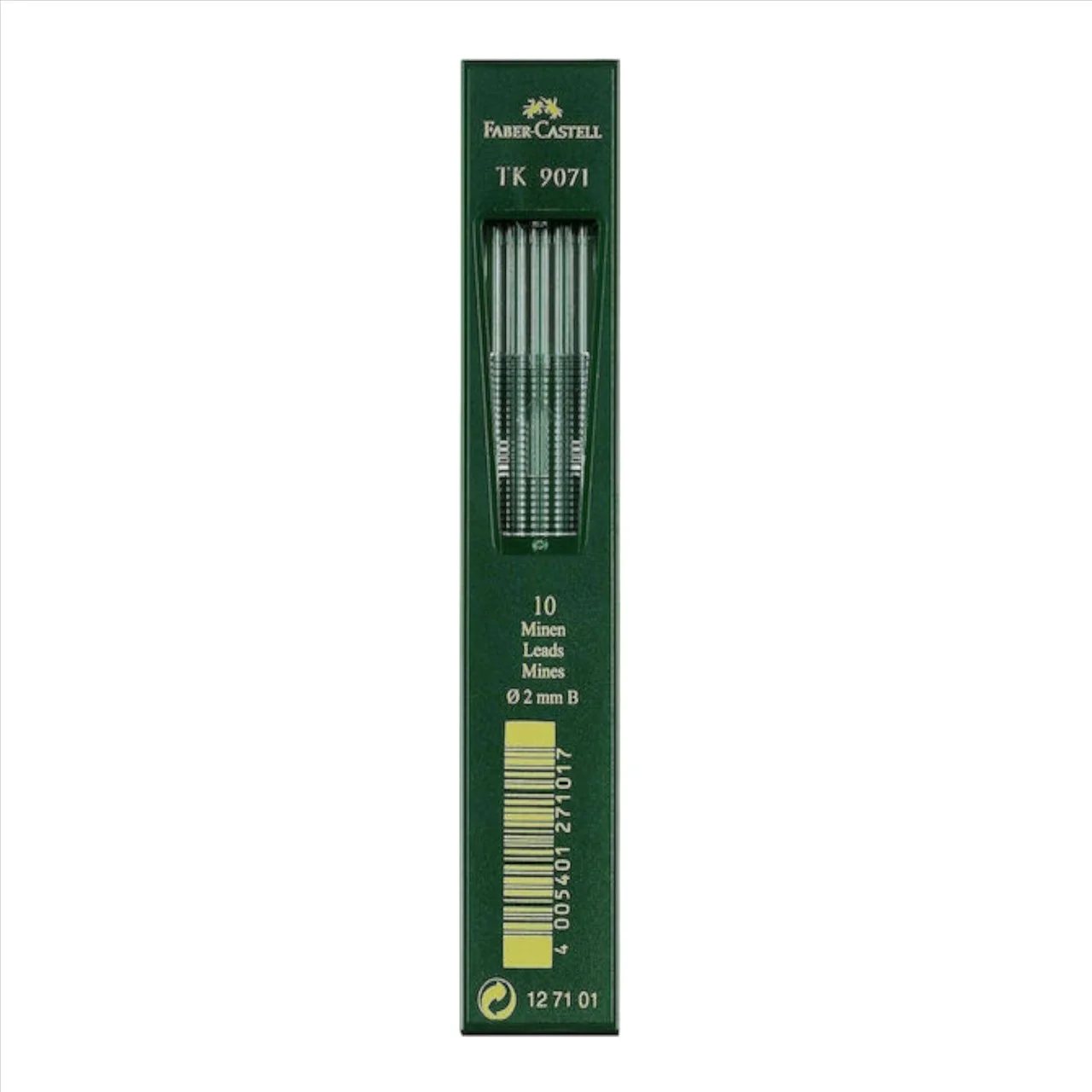 Φωτογραφία προϊόντος: Faber Castell Μύτες Για Μηχανικό Μολύβι TK 9071 2mm B 10τμχ. 127101 - 12303217