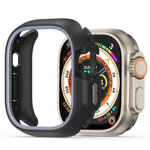 Φωτογραφία προϊόντος: Θήκη PC Dux Ducis Bamo Apple Watch Ultra 1/ 2/ 3 49mm Μαύρο-Γκρι N65834