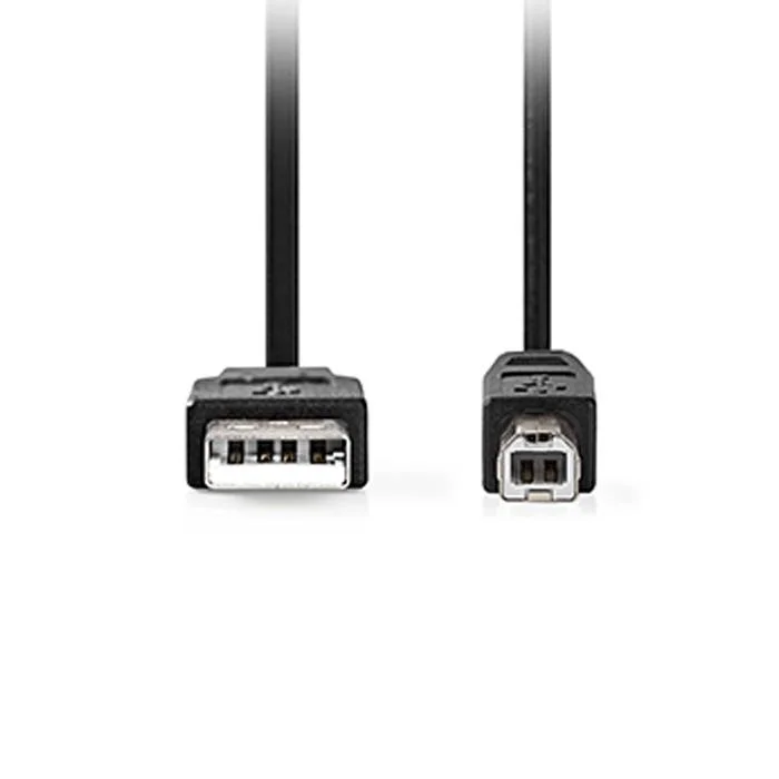 Φωτογραφία προϊόντος: NEDIS Καλώδιο USB High-Speed A αρσ. - USB B αρσ., 3.00m σε μαύρο χρώμα.
