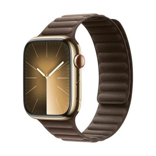 Φωτογραφία προϊόντος: Λουράκι Devia Fiber Magnet Apple Watch (44/ 45/ 46/ 49mm) Deluxe Ανοιχτό Καφέ N64917