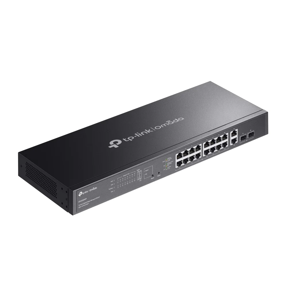 Φωτογραφία προϊόντος: TP-LINK SWITCH Omada 20-Port Gigabit Easy Managed with 16-Port PoE+ 19'' 250W