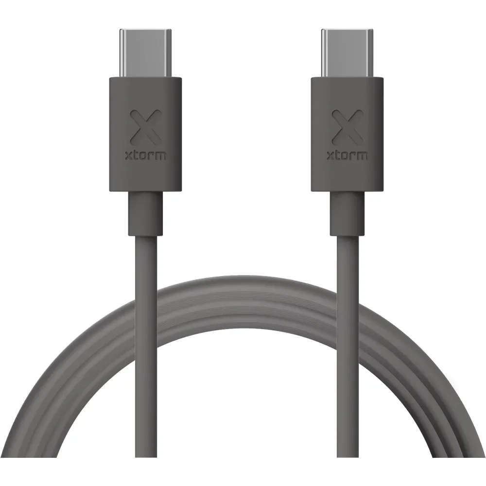 Φωτογραφία προϊόντος: Xtorm Go2 USB-C PD Cable 100W 1m Grey έως 12 άτοκες δόσεις ή 24 δόσεις
