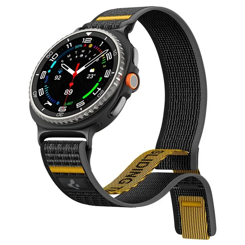 Φωτογραφία προϊόντος: GR Spigen Athlex Air Active Band Black For Samsung Galaxy Watch 8 46mm/44mm/40mm έως 12 άτοκες δόσεις ή 24 δόσεις