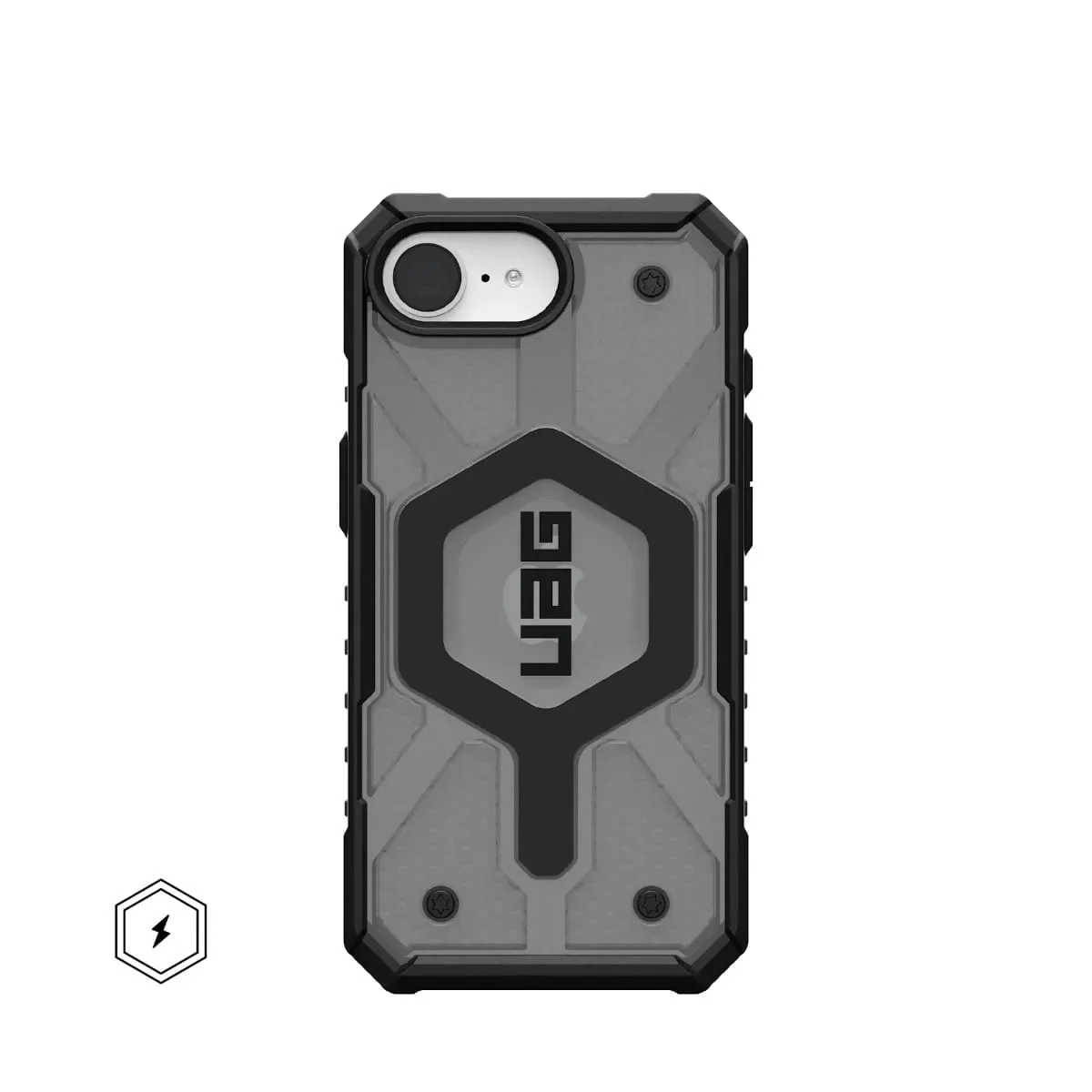 Φωτογραφία προϊόντος: GR UAG Pathfinder Clear MagSafe for iPhone 16e Ash έως 12 άτοκες δόσεις ή 24 δόσεις
