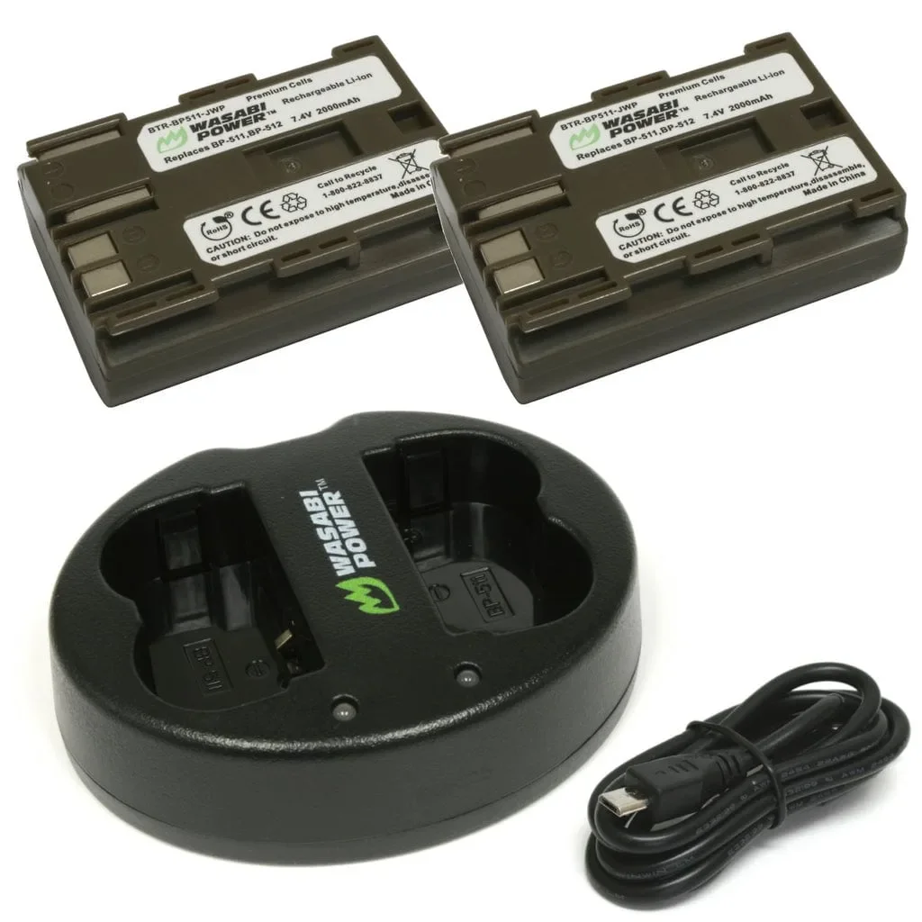 Φωτογραφία προϊόντος: GR Wasabi Power Battery Kit for Canon BP-51 έως 12 άτοκες δόσεις ή 24 δόσεις