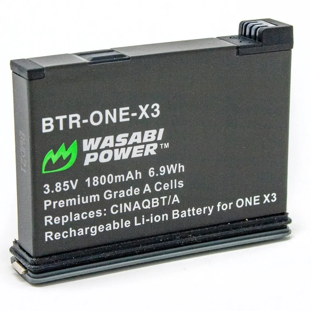 Φωτογραφία προϊόντος: GR Wasabi Power Battery for Insta360 X3 έως 12 άτοκες δόσεις ή 24 δόσεις
