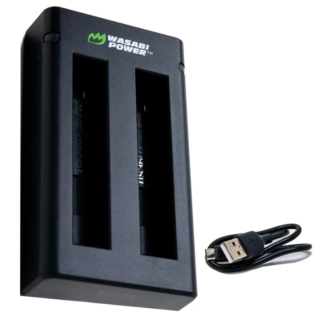 Φωτογραφία προϊόντος: GR Wasabi Power Dual USB Battery Charger for Insta360 X3 έως 12 άτοκες δόσεις ή 24 δόσεις