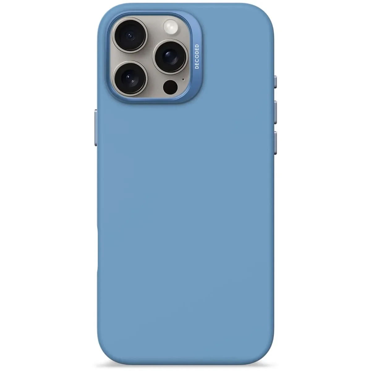 Φωτογραφία προϊόντος: GR Decoded Silicone Case for iPhone 16 Pro Max Air Blue έως 12 άτοκες δόσεις ή 24 δόσεις