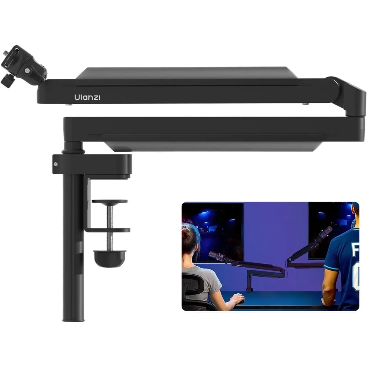 Φωτογραφία προϊόντος: GR Ulanzi ZJ05 Lift Microphone Stand έως 12 άτοκες δόσεις ή 24 δόσεις