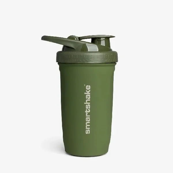 Φωτογραφία προϊόντος: Smartshake Reforce Stainless Steel 900ml Army Green έως 12 άτοκες δόσεις ή 24 δόσεις