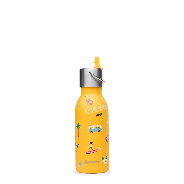 Φωτογραφία προϊόντος: GR Qwetch Kids Insulated Bottle 350ml Honolulu Yellow έως 12 άτοκες δόσεις ή 24 δόσεις